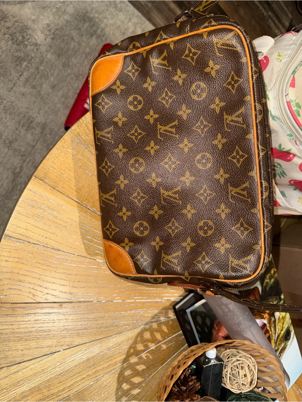 Louis Vuitton Monogram Canvas Adjustable Shoulder Strap in Brown and Tan - Picture 4 of 8